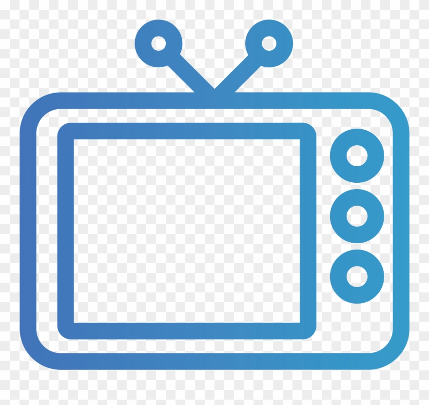Waiting Room Tvs - Tv Outline Drawing Clipart