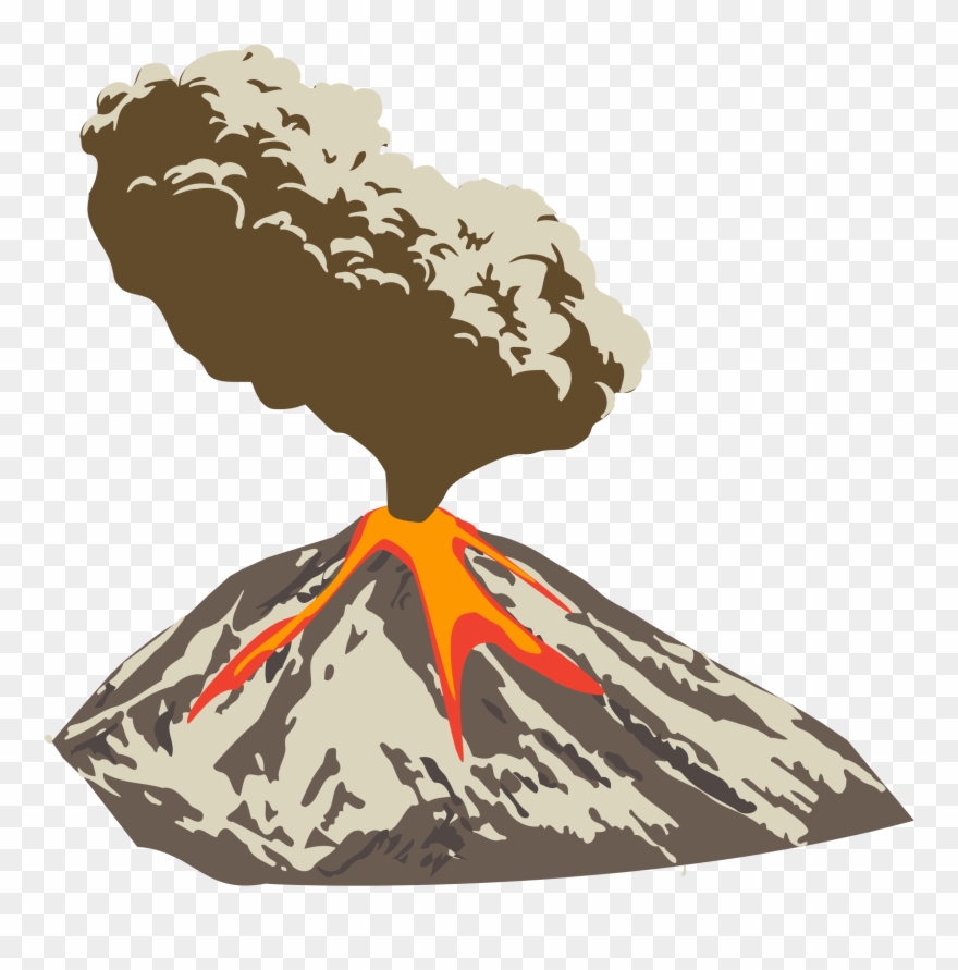 Volcano Png Clipart Png Mart With Volcano Clipart - Volcano Png Transparent Png