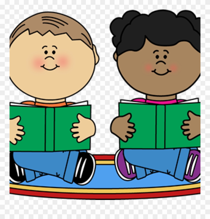 Reading Clipart Free Partner Reading Clipart Free Buddy - Reading Partners Clip Art - Png Download