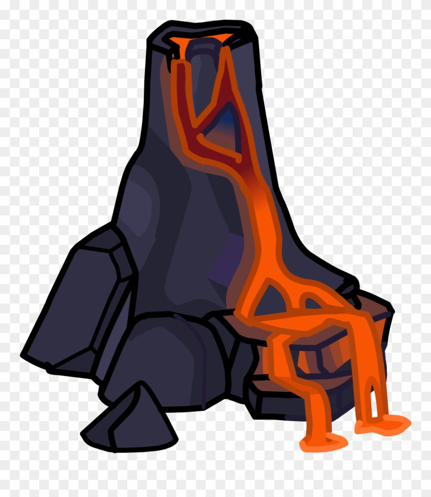 Image Lavacliffsicon Club Penguin - Lava Club Penguin Clipart