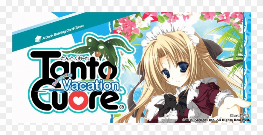 Romantic Vacation - Japanime Games Tanto Cuore Romantic Vacation Card Game Clipart