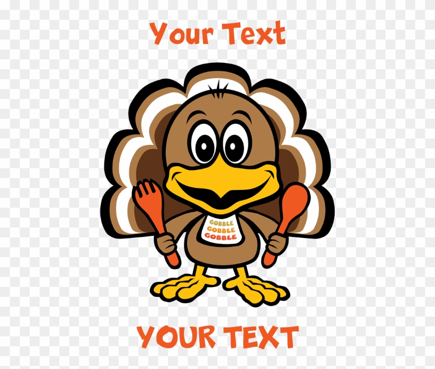 Favorite - Funny Little Turkey Magnet Clipart