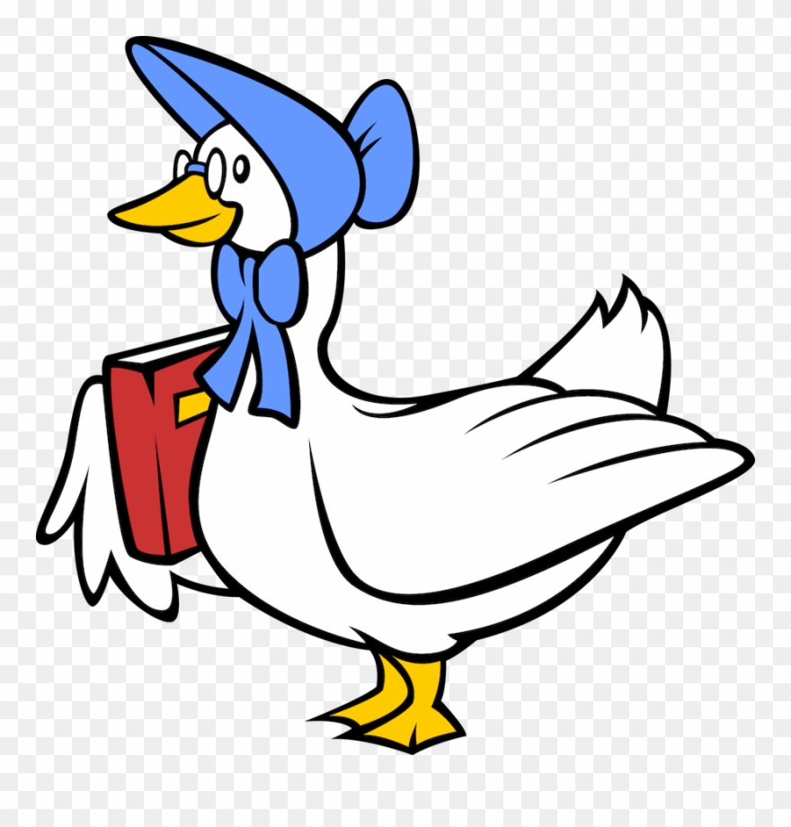 Clip Art Mother Goose - Png Download