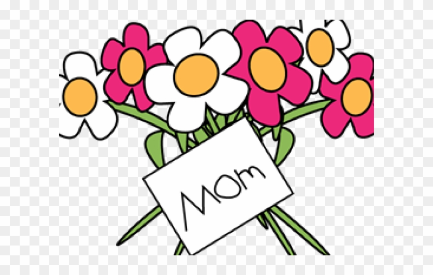 Original - Mothers Day Clip Art Free Flowers - Png Download