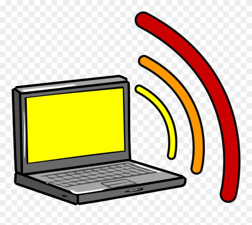 Wireless Configuration & Troubleshooting - Wireless Laptop Png Clipart