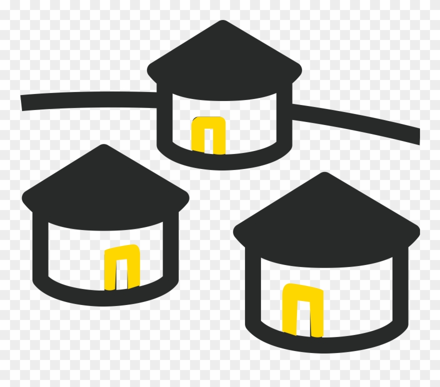 Community Projects And Authentic Homestays - Icon Hut Clipart