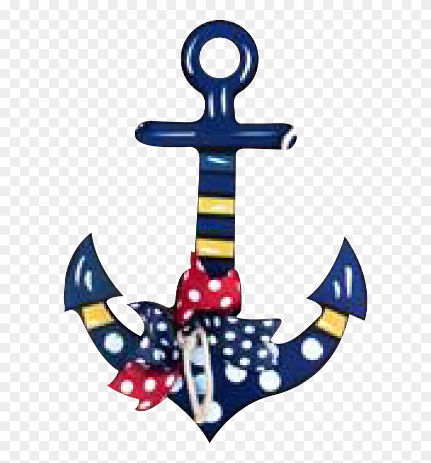 Anchor Design 1 No Background - Simple Anchor Drawing Clipart