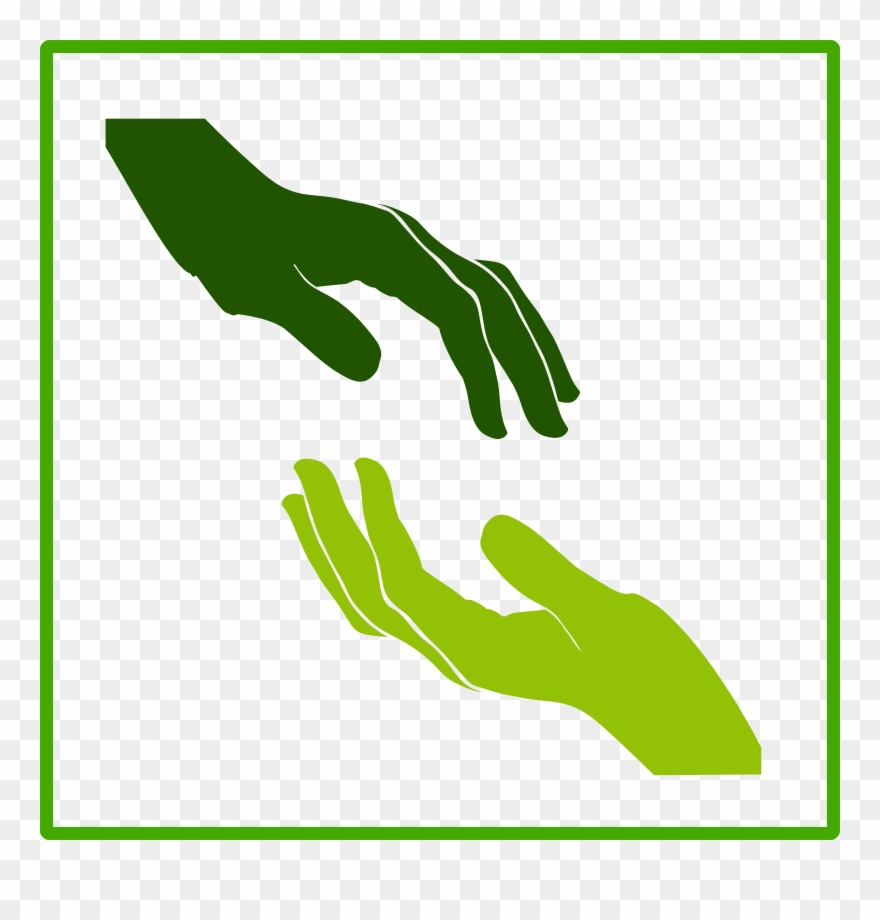 Green Hands Png - Solidarity Icon Clipart