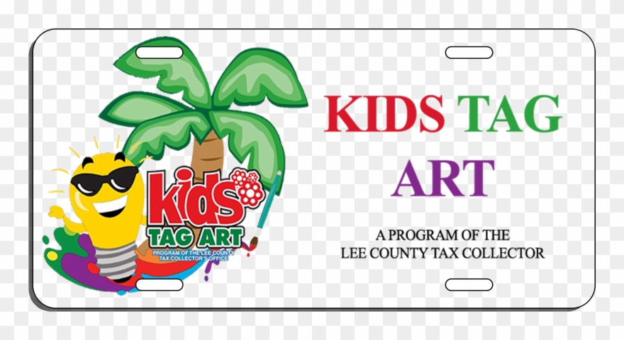 Lee County Kids Tag Art Clipart