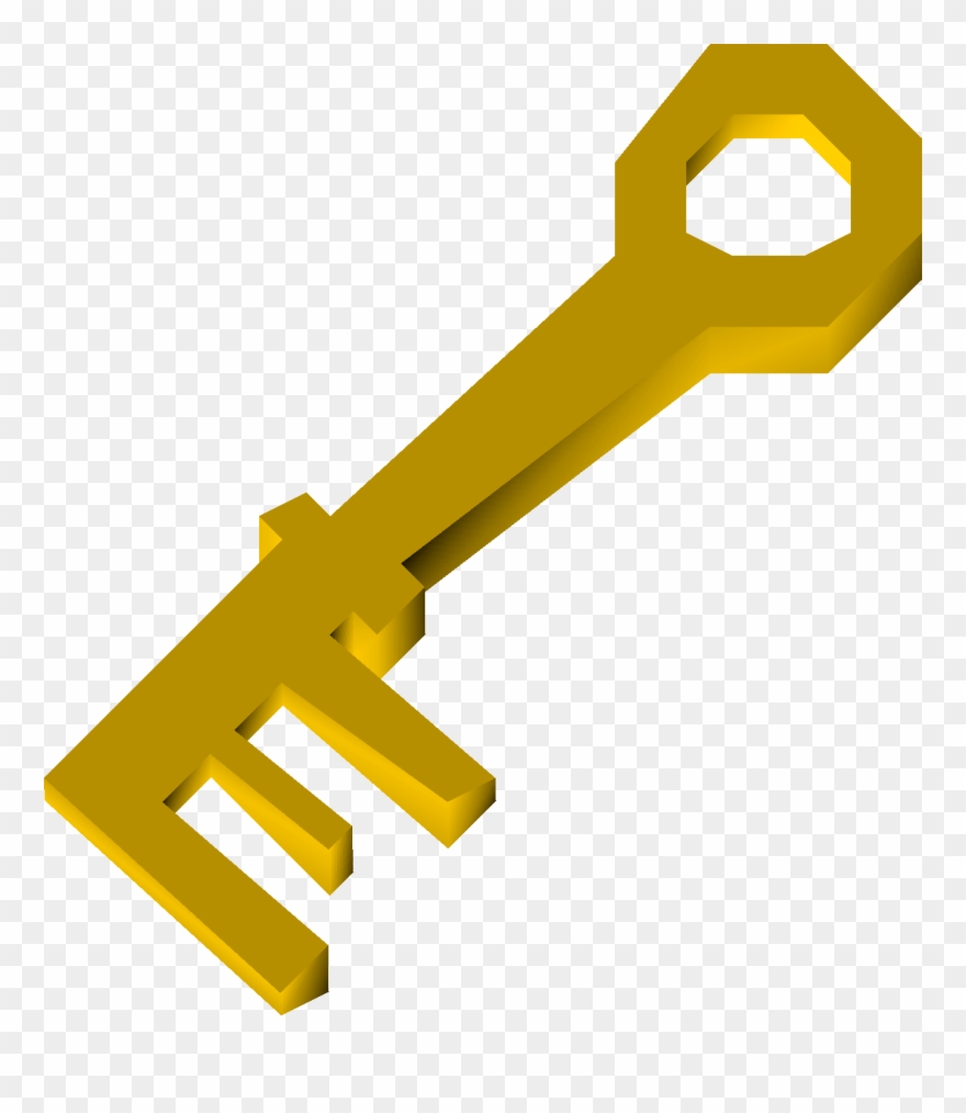 Tiptoe Clipart Key - Runescape Key - Png Download
