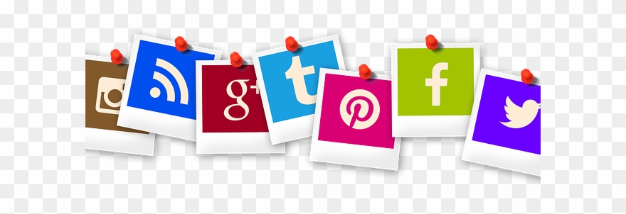 Social Media Icons Clipart Social Reach - Social Media Apps Png Transparent Png