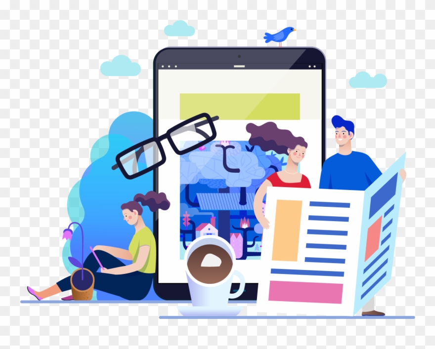 Social Media - Vector Graphics Clipart