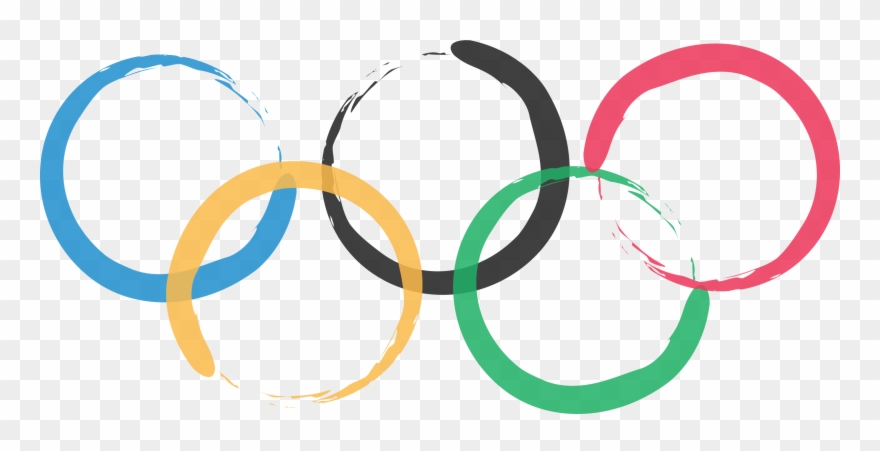 Social Media - Olympic Rings 1080p Clipart