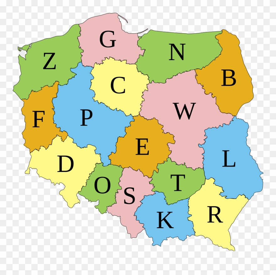 Open - Polish Car Number Plates Clipart