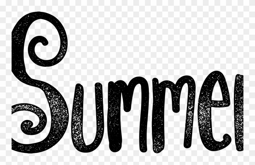 Cool Design Summer Clipart Black And White Carson Dellosa - Black And White Summer Clipart Graphic - Png Download