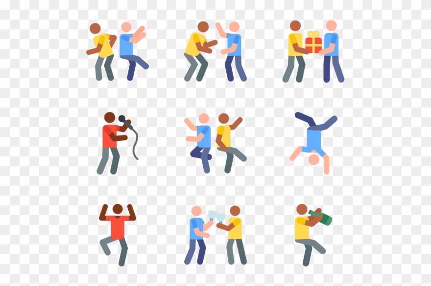 Party Pictograms - Party Clipart