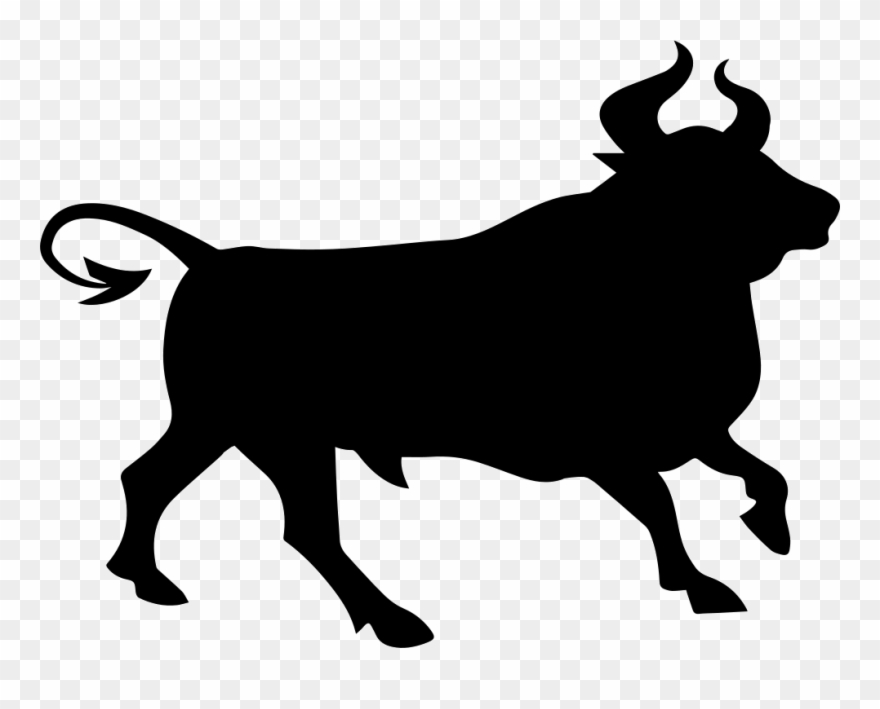 Bull Silhouette Comments - Burger Bull Clipart