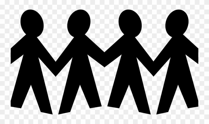 Walk Aims To Raise Awareness, Lower Suicide Rates - Paper Chain People Clipart - Png Download