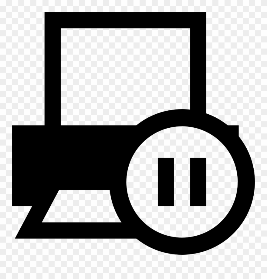 Pause Printer Comments - Musica Y Pausa Clipart