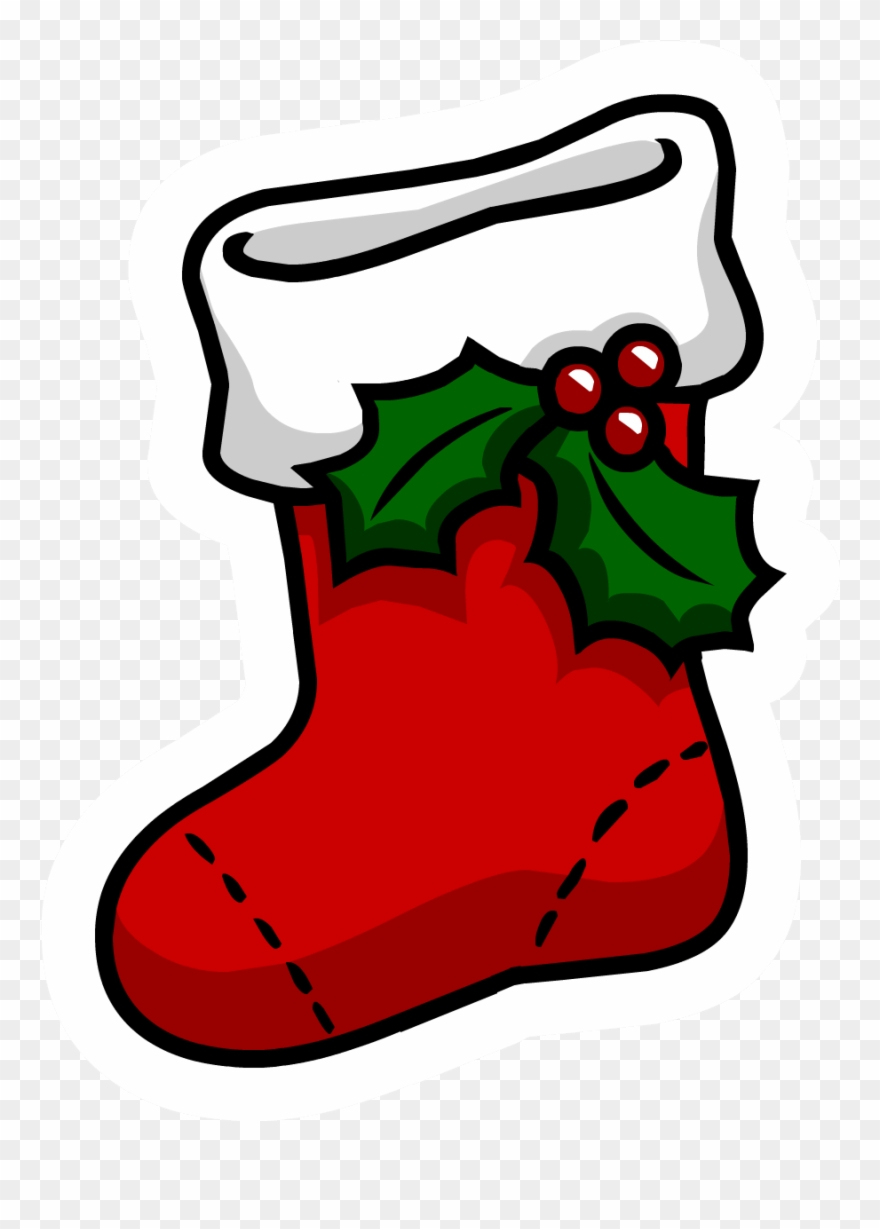 Image Socking Pin Club Clipart Library Download - Bota Y Baston Navideño - Png Download