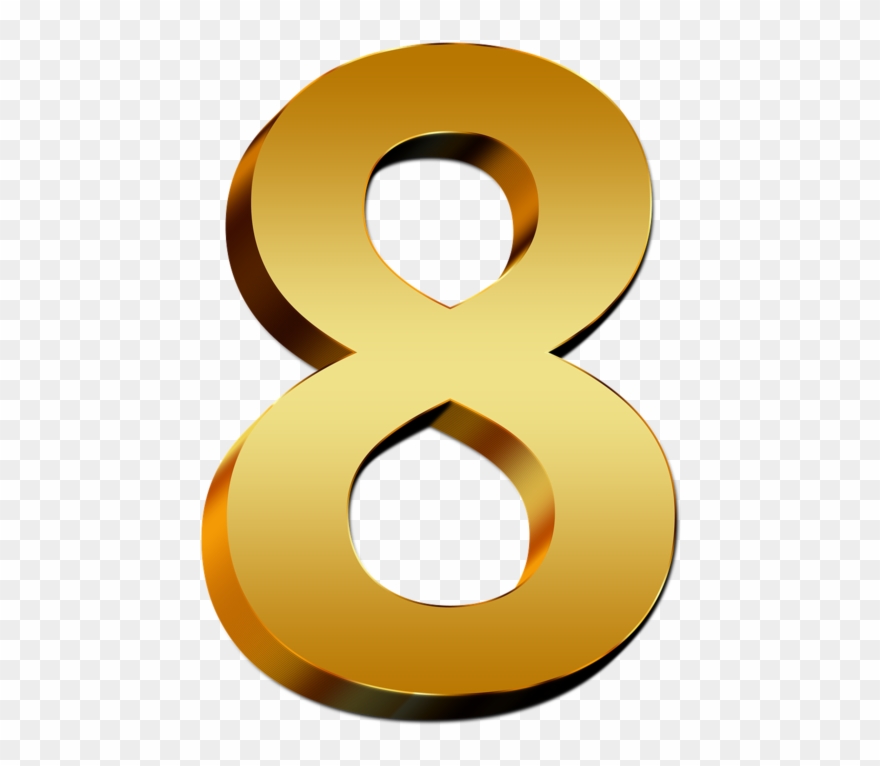 8 Novembre Content Marketing, Social Media Marketing, - Number Eight Clipart