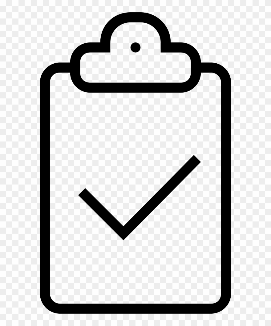 Png File - Clipboard Symbol Transparent Png