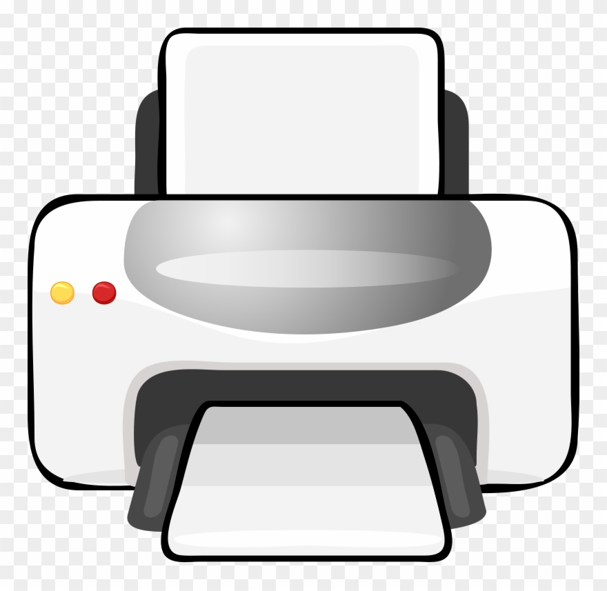 Printer Clip Art Download - Clipart Stampante - Png Download