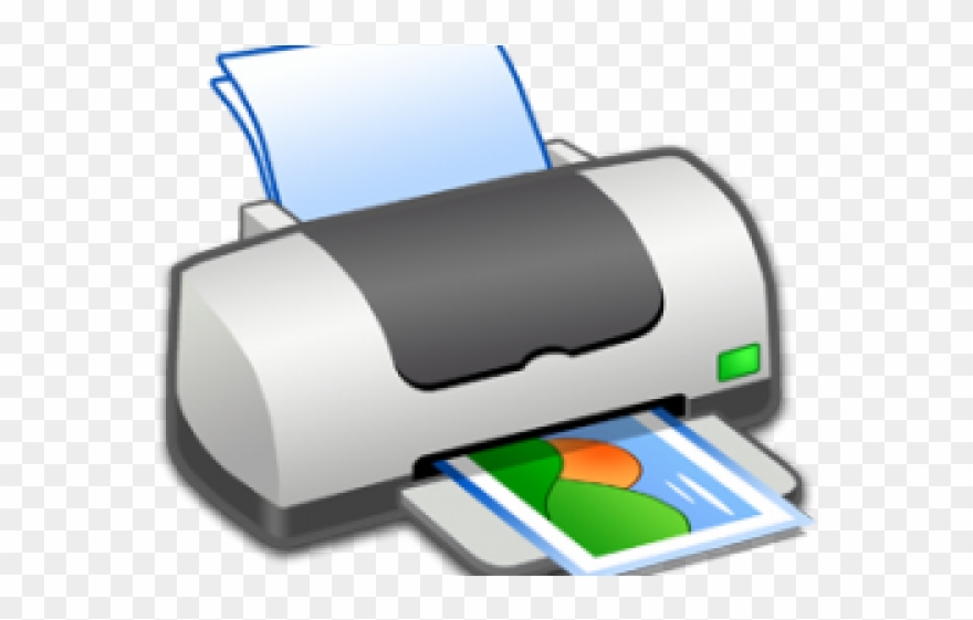 Printer Clipart Logo - Ikon Printer - Png Download