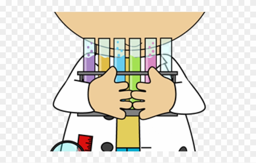 Scientist Clipart Tube - Clip Art - Png Download