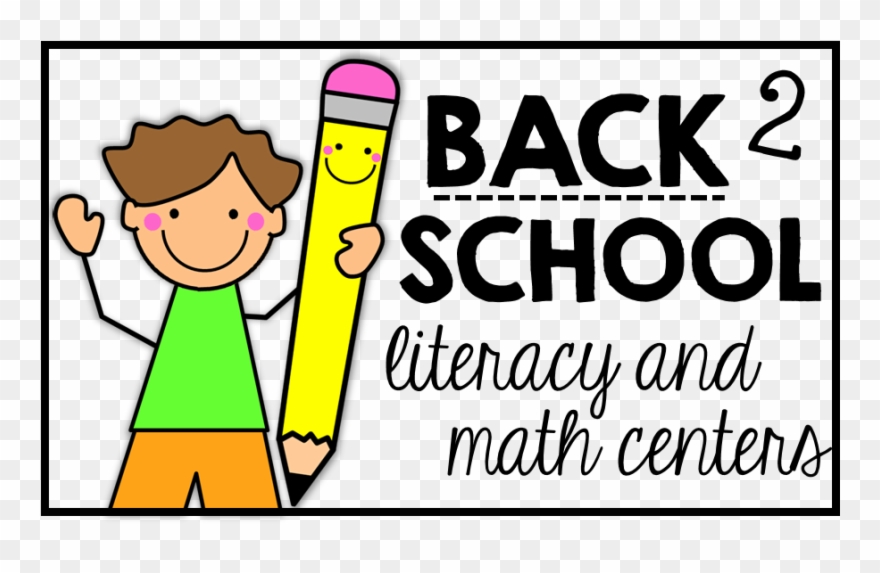 Back To School Literacy And Math Centers {freebies - Design With Vinyl Only Live Once, But If You Do It Clipart