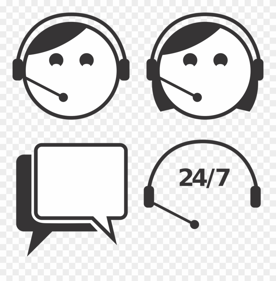 I Would Like To Share With You That Customer Service - Dibujos De Call Center Para Colorear Clipart