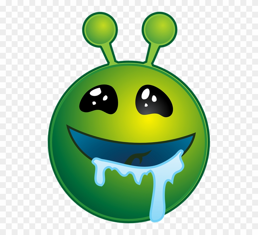 Default Images - Alien Smiley Clipart