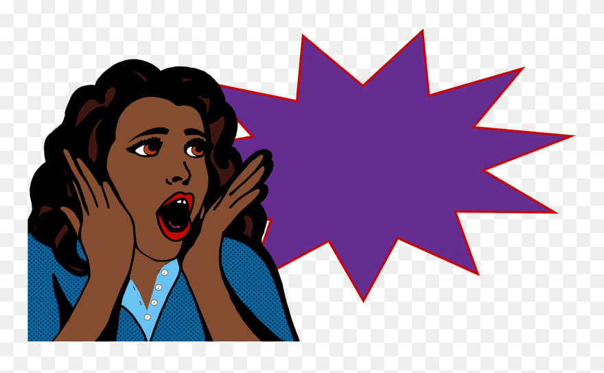 Allergy Worried Mom - Pop Art Character Png Clipart