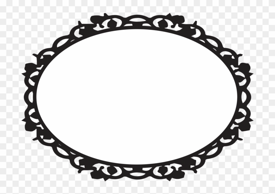 Oval Victorian Frames Clipart Ciij - Princess Background Pink And Gold - Png Download