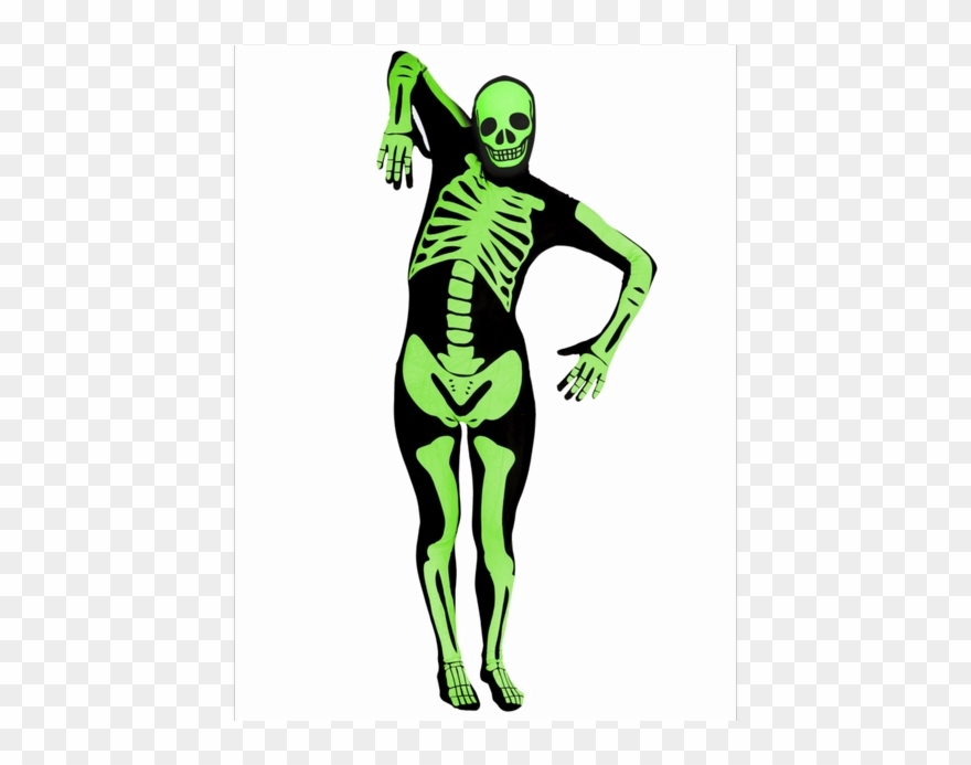 Top 10 Adult Halloween Costumes £25 And Under Including - Halloween Costumes Skeleton Glow In The Dark Clipart