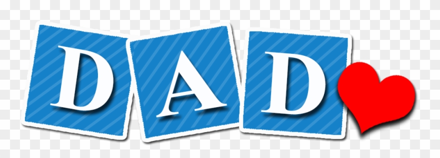 Personalized Custom Dad Name-block Photo Water Bottle - Heart Clipart