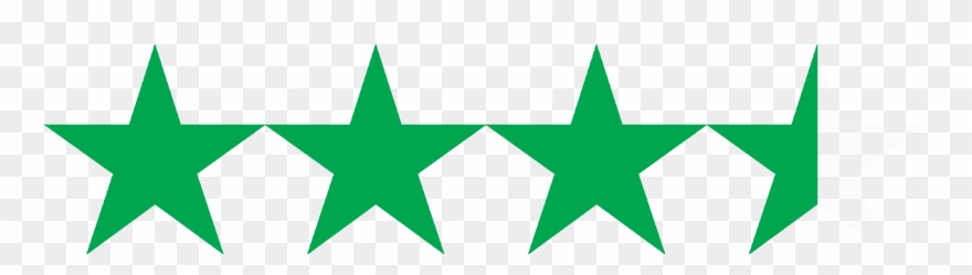 3½ Stars - 4.1 5 Star Rating Clipart