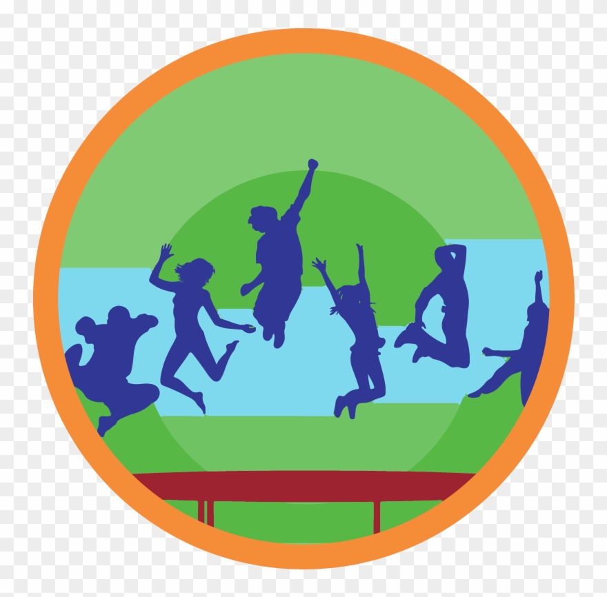 Shopping K - Trampoline Art Clipart