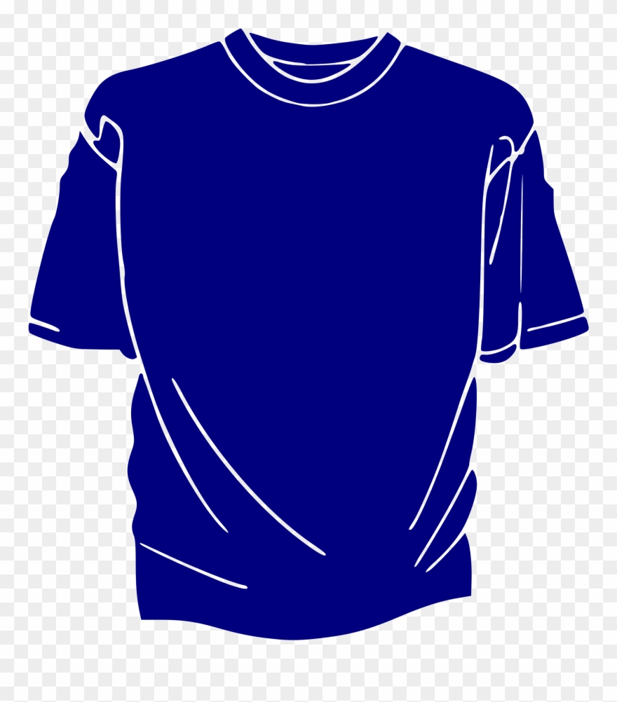 T-shirt Jersey Wiseguys Screen Printing Blue - T Shirt Clipart