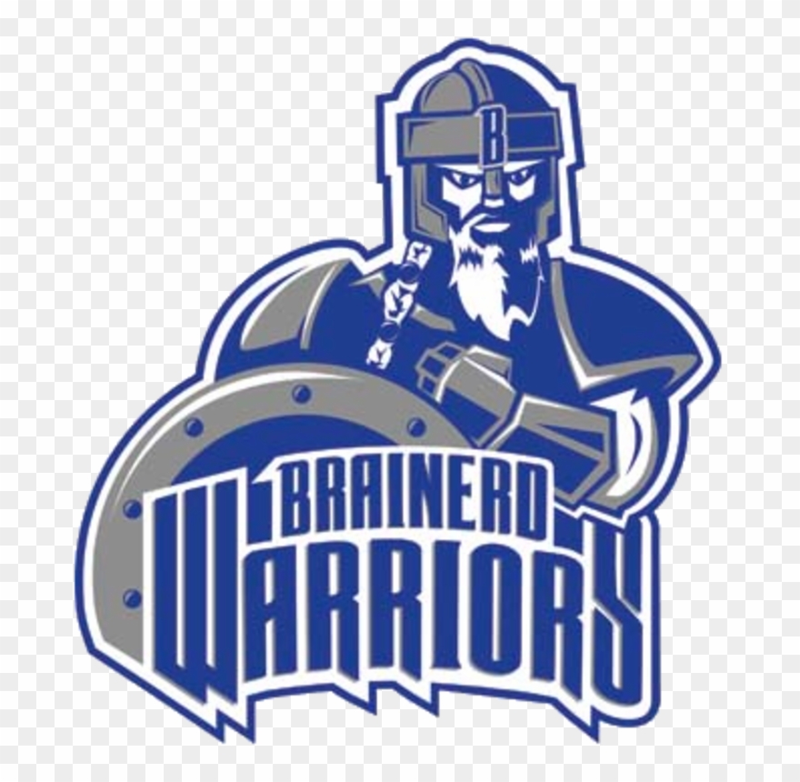 The Sauk Rapids-rice Storm Defeat The Brainerd Warriors - Brainerd Warriors Clipart
