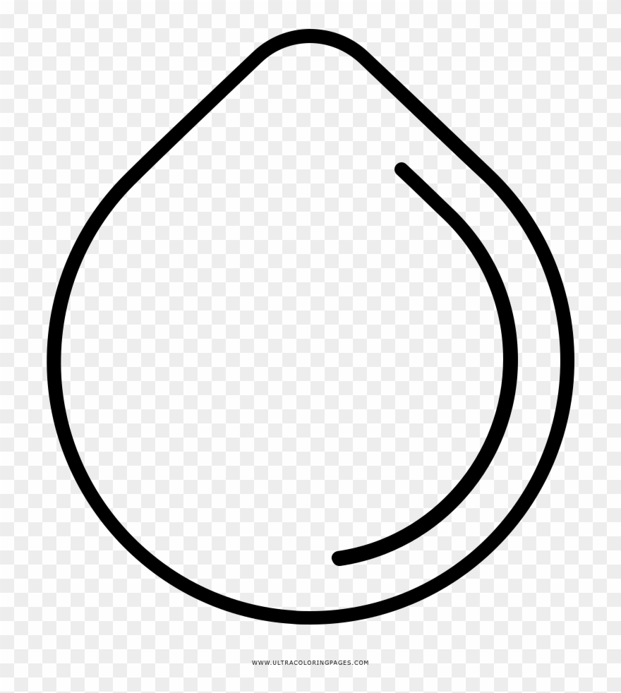 Related Coloring Pages - Water Drop Coloring Clipart