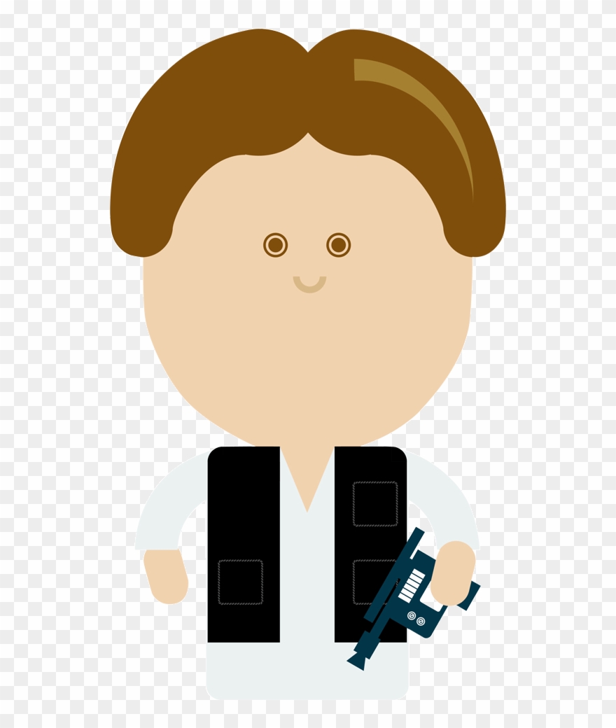 Han Solo - Cartoon Clipart