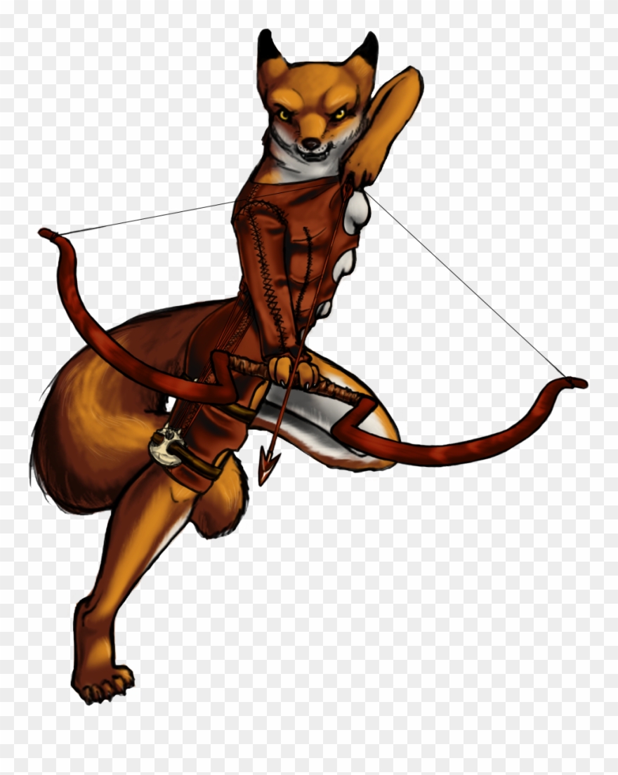 Fox Archetype - Furry Fox Rpg Clipart