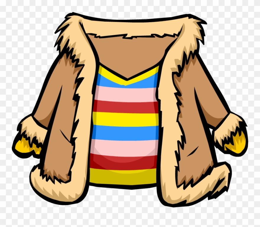 Pastel Suede Jacket - Club Penguin Suede Jacket Clipart