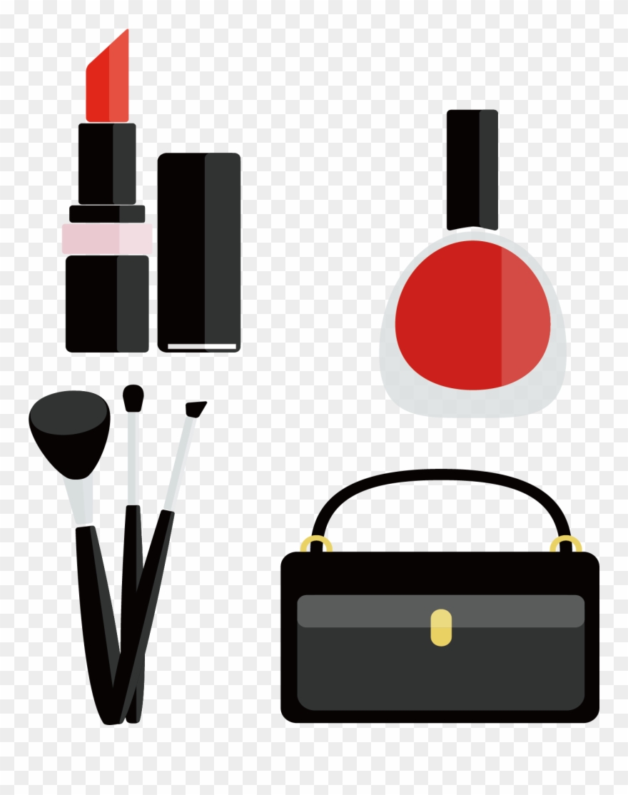 Cosmetic Vector Makeup Accessory - Icone De Maquiagem Png Clipart