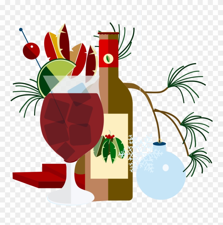 Holiday Parties - Illustration Clipart