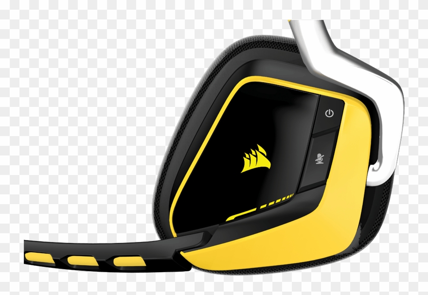 Gaming Headset, Special Edition Yellowjacket - Corsair Void Pro Rgb Clipart