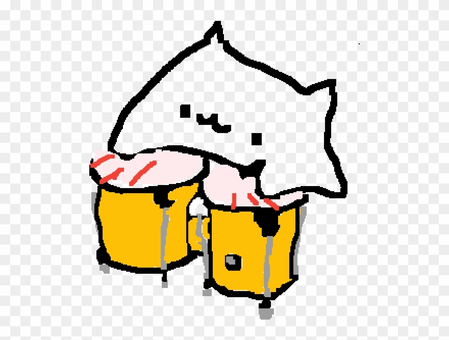 Bongo Cat - Cat Clipart