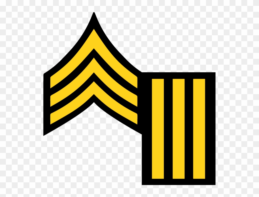Staff Sergeant Rank 2 Clipart