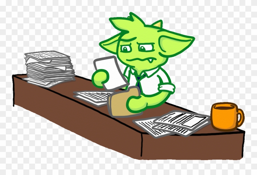 Business Gremlin - Cartoon Clipart